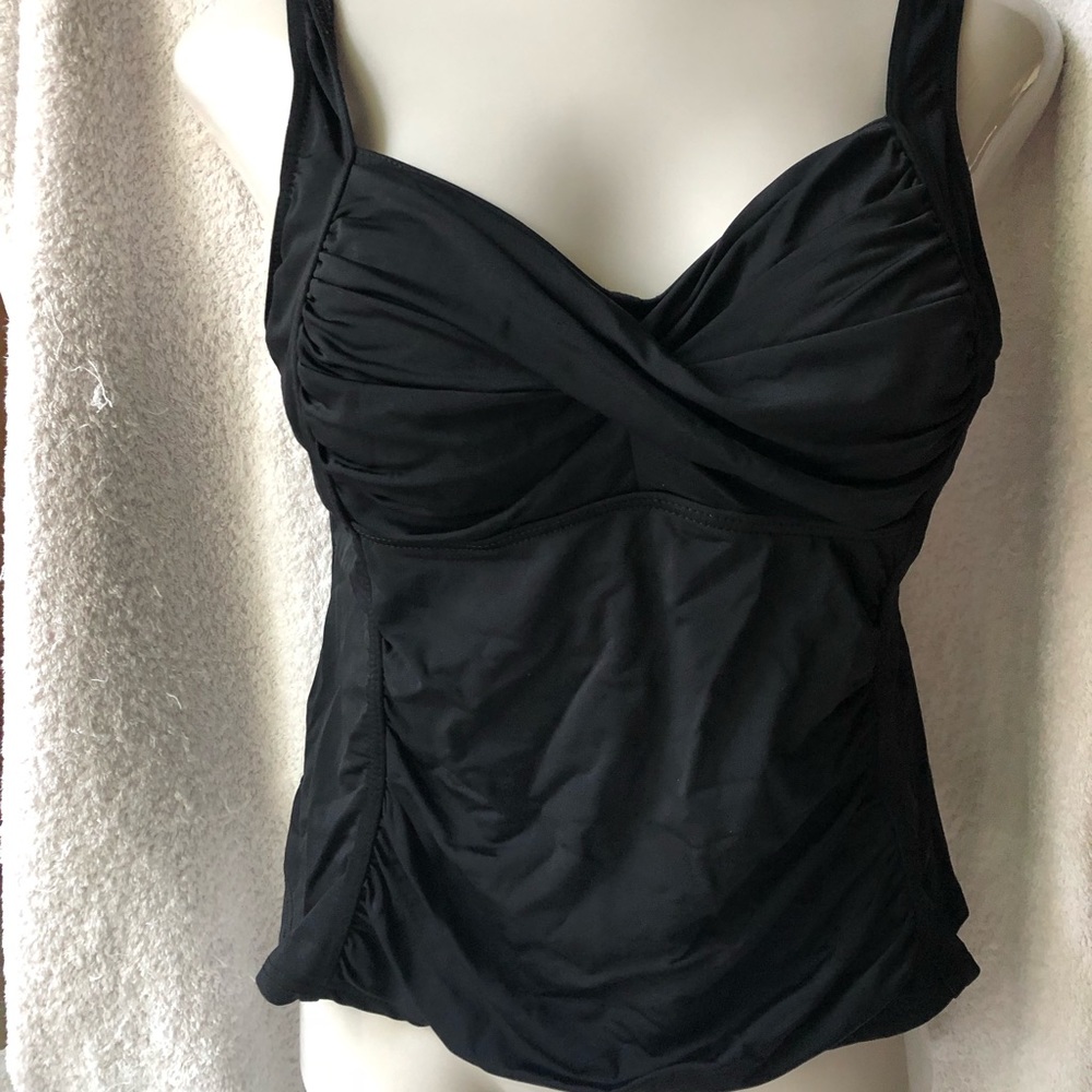 Black Tankini Top